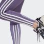Adidas Originals Polyester Leggings met 3-Stripes Purple Dames - Thumbnail 5
