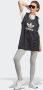 Adidas Originals Grijze leggings met Trefoil-logo print Gray Dames - Thumbnail 6