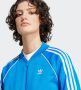 Adidas Originals Blauwe Dames Sweater met Volledige Rits Blauw Dames - Thumbnail 5