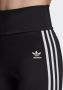 Adidas Originals Zwarte adicolor Dames Shorts met Contrasterende Banden Black Dames - Thumbnail 6