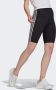 Adidas Originals Zwarte adicolor Dames Shorts met Contrasterende Banden Black Dames - Thumbnail 7