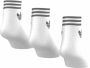Adidas Originals Adicolor Trefoil Ankle Sokken (3 Pack) Middellang Kleding white black maat: 35-38 beschikbare maaten:35-38 39-42 43-46 - Thumbnail 14