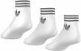 Adidas Originals Adicolor Trefoil Ankle Sokken (3 Pack) Middellang Kleding white black maat: 35-38 beschikbare maaten:35-38 39-42 43-46 - Thumbnail 13