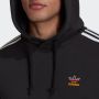Adidas Originals Hooded sweatshirt met 3 strepen 3-Stripes Zwart Heren - Thumbnail 5