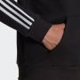 Adidas Originals Hooded sweatshirt met 3 strepen 3-Stripes Zwart Heren - Thumbnail 7