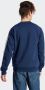 Adidas Originals Blauwe Adicolor Classics 3Stripes Sweater Blauw Heren - Thumbnail 4