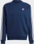 Adidas Originals Blauwe Adicolor Classics 3Stripes Sweater Blauw Heren - Thumbnail 6