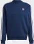 Adidas Originals Blauwe Adicolor Classics 3Stripes Sweater Blauw Heren - Thumbnail 5