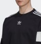 Adidas Originals Zwarte Crewneck Sweatshirt met Logo Borduursel Black Heren - Thumbnail 5