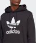 Adidas Klassieke Trefoil Hoodie Lichtgewicht Sweatshirt Black Heren - Thumbnail 4