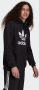 Adidas Originals Zwarte Hoodie met Maxi Trefoil Print Black Heren - Thumbnail 6