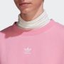 Adidas Bliss Pink Cropped Crewneck Sweatshirt Pink Dames - Thumbnail 4