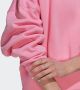 Adidas Bliss Pink Cropped Crewneck Sweatshirt Pink Dames - Thumbnail 10