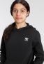 Adidas Originals Adicolor fleece hoodie zwart wit Sweater Logo 128 - Thumbnail 7