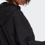 Adidas Originele en Moderne Hoodie met Vetersluiting Black Dames - Thumbnail 8