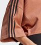 Adidas Originals Geknipte hoodie Brown Dames - Thumbnail 8