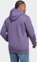 Adidas Paarse Essentials Hoodie met Kangaroo-zak Purple Heren - Thumbnail 2