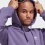 Adidas Paarse Essentials Hoodie met Kangaroo-zak Purple Heren - Thumbnail 6