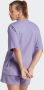 Adidas Adicolor T-Shirt voor Vrouwen Purple Dames - Thumbnail 5