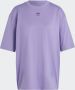 Adidas Adicolor T-Shirt voor Vrouwen Purple Dames - Thumbnail 7