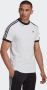 Adidas Nation Tee Wit Zwart Heren T-shirt White Heren - Thumbnail 8
