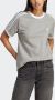 Adidas Originals Adicolor Classic 3-Stripes Dames T-shirt Gray Dames - Thumbnail 9