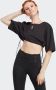 Adidas Originals Katoenen 2-in-1 Statement Top Black Dames - Thumbnail 2
