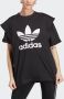 Adidas Originals Katoenen 2-in-1 Statement Top Black Dames - Thumbnail 4