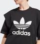 Adidas Originals Katoenen 2-in-1 Statement Top Black Dames - Thumbnail 7