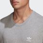 Adidas Originals Grijze Sport T-Shirt met Trefoil Logo Borduursel Gray Heren - Thumbnail 5