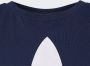 Adidas Originals T-shirt donkerblauw wit Katoen Ronde hals 164 - Thumbnail 7