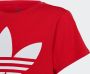 Adidas Originals T-shirt rood wit Katoen Ronde hals Logo 128 - Thumbnail 10