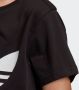 Adidas Originals unisex Adicolor T-shirt zwart wit Katoen Ronde hals 128 - Thumbnail 9