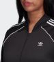 Adidas Originals Plus SIZE sweatjack met logostrepen model 'TRACKTOP' - Thumbnail 9