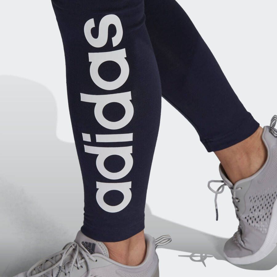 adidas Performance Legging ESSENTIALS HIGH-WAISTED LOGO – GROTE MATEN