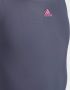 Adidas Performance Infinitex sportbadpak donkerblauw roze Meisjes Gerecycled polyamide 128 - Thumbnail 4