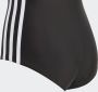 Adidas Originals badpak zwart wit Sportbadpak Meisjes Katoen Effen 140 - Thumbnail 4