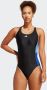 Adidas Performance Infinitex sportbadpak zwart lichtblauw - Thumbnail 9