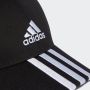 Adidas Perfor ce Baseballcap BASEBALL 3STRIPES COTTON TWILL BASEBALL CAP - Thumbnail 3
