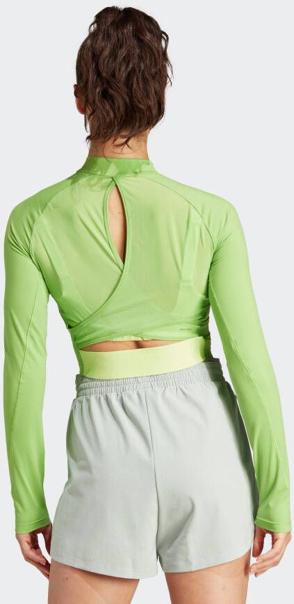 adidas Performance Functioneel shirt HIIT HEAT.RDY CROP LONGSLEEVE