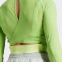 Adidas Performance Functioneel shirt HIIT HEAT.RDY CROP LONGSLEEVE - Thumbnail 4