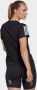 Adidas On The Run Zwart Hardloop T-shirt Dames - Thumbnail 3