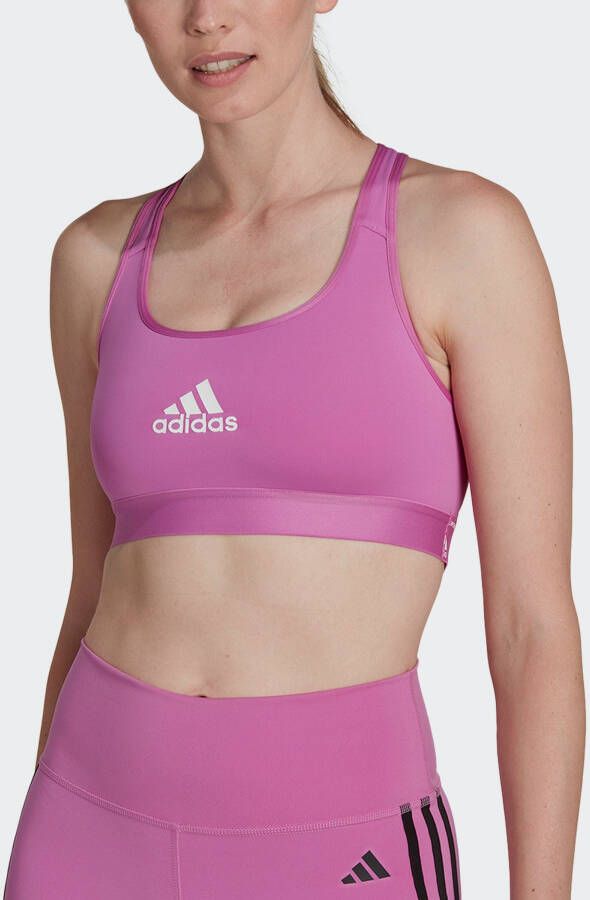 adidas Performance Sport-bh POWERREACT TRAINING MEDIUM-SUPPORT