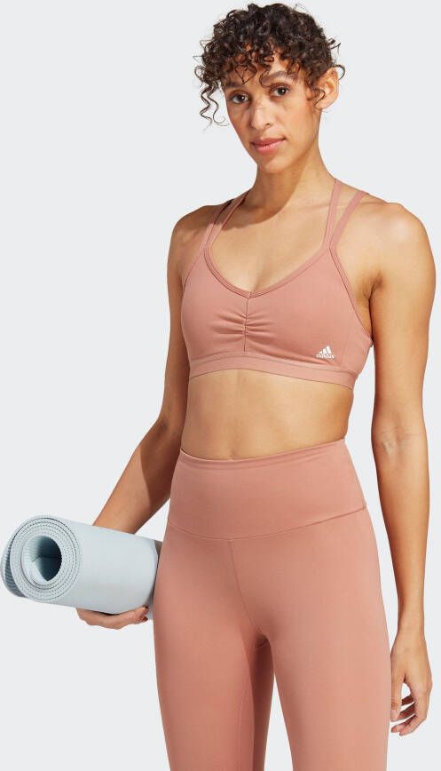 Adidas Performance Sport-bh YOGA ESSENTIALS LIGHT-SUPPORT (1-delig)