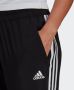 Adidas trainicons 3-stripes woven trainingsbroek zwart wit dames - Thumbnail 5
