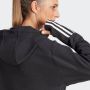 Adidas Performance Sweatshirt TRAIN ESSENTIALS TRAIN COTTON 3-STRIPE HOODIE - Thumbnail 5