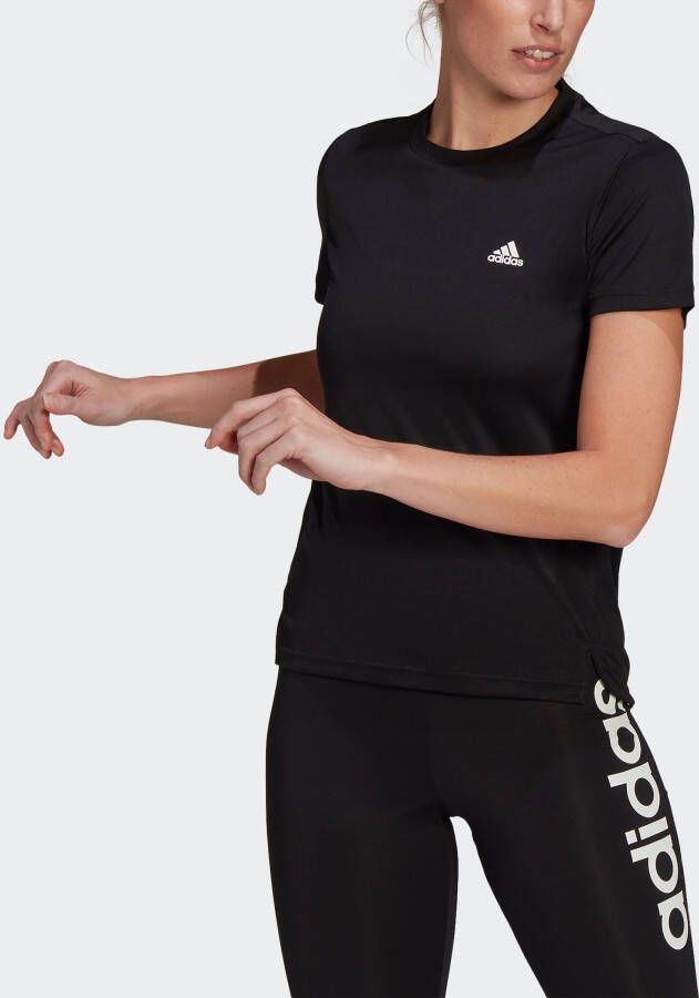 adidas Performance T-shirt AEROREADY DESIGNED 2 MOVE SPORT 3-STREPEN