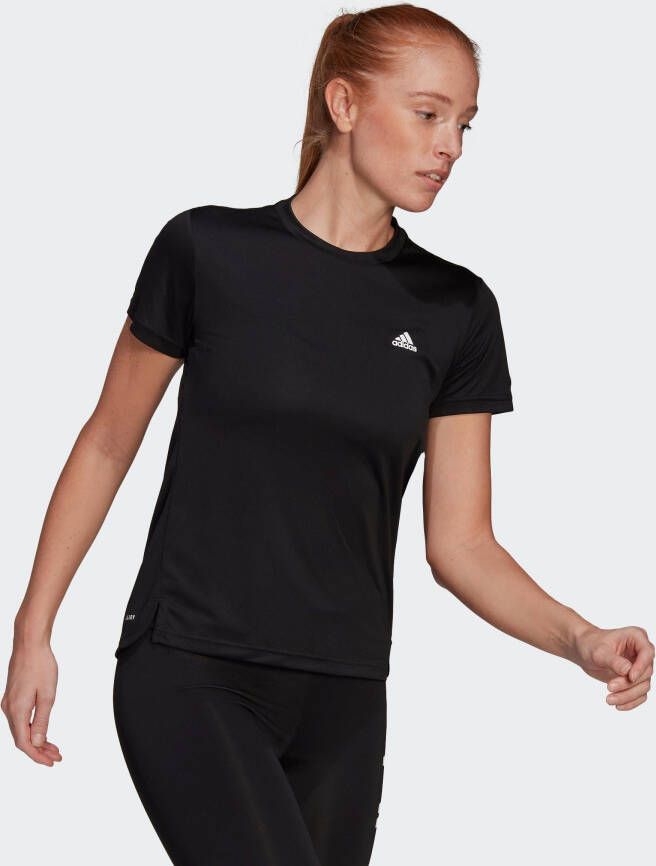 adidas Performance T-shirt AEROREADY DESIGNED 2 MOVE SPORT 3-STREPEN