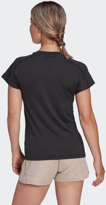 adidas Performance T-shirt TR-ES MIN T Trainingsshirt vochtabsorberend met V-hals