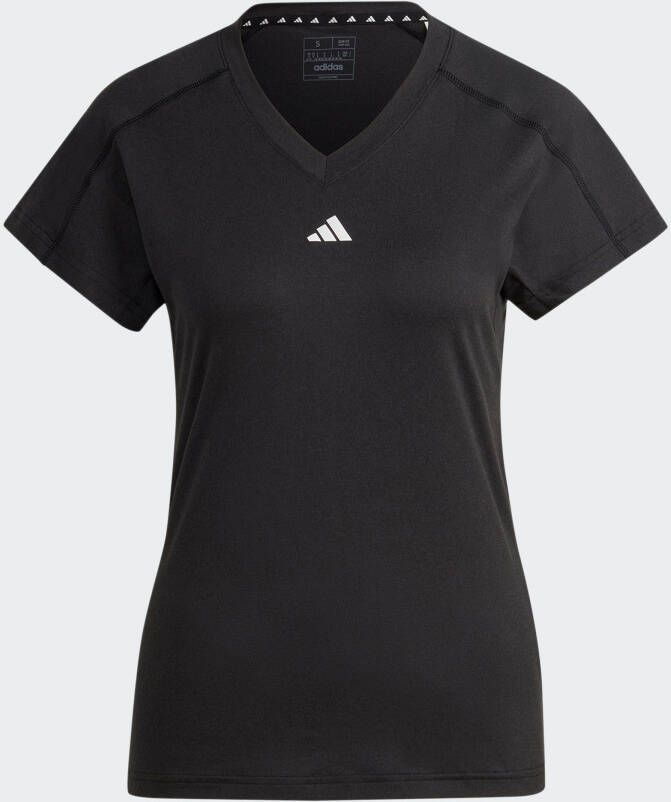 adidas Performance T-shirt TR-ES MIN T Trainingsshirt vochtabsorberend met V-hals